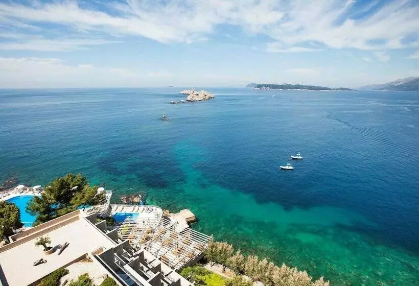 オーシャンビューデラックスルームバルコニー付き, Dubrovnik Palace