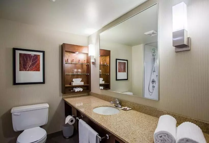 キングサイズベッドのスタンダードルーム, Delta Hotels By Marriott Saguenay Conference Centre