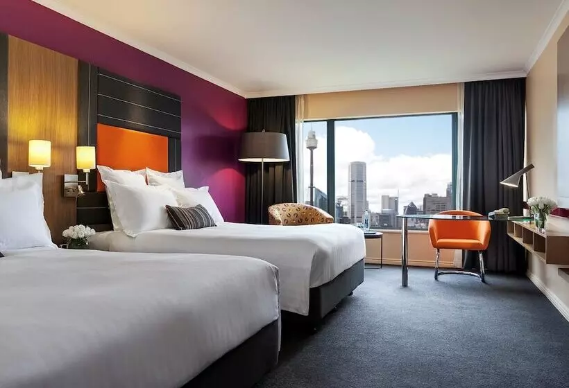景色の見えるスーペリアルーム, Pullman Sydney Hyde Park