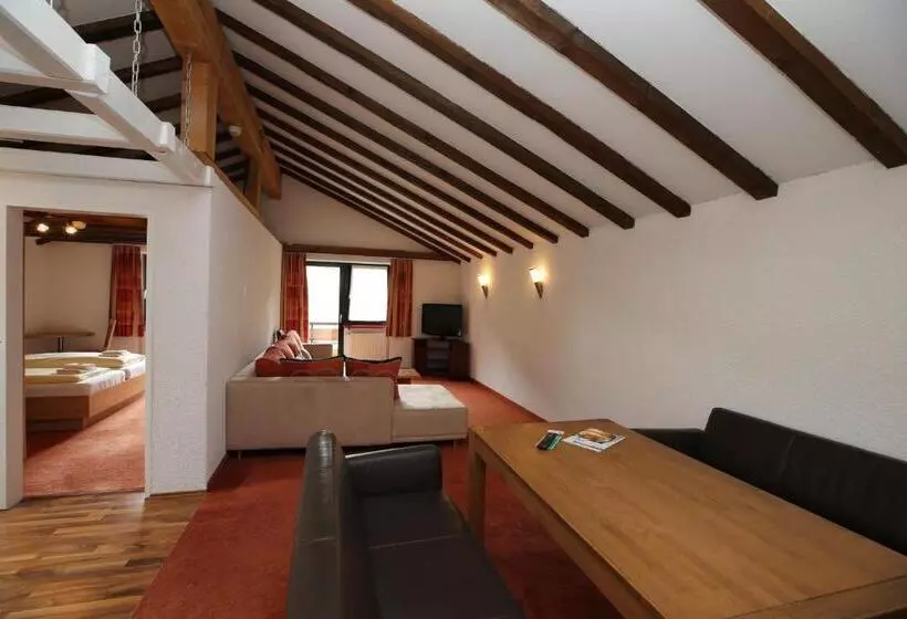 景色の見える一ベッドルームアパートメント, T3 Alpenhotel Garfrescha