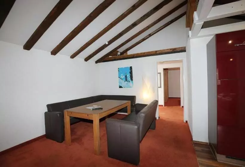 景色の見える一ベッドルームアパートメント, T3 Alpenhotel Garfrescha