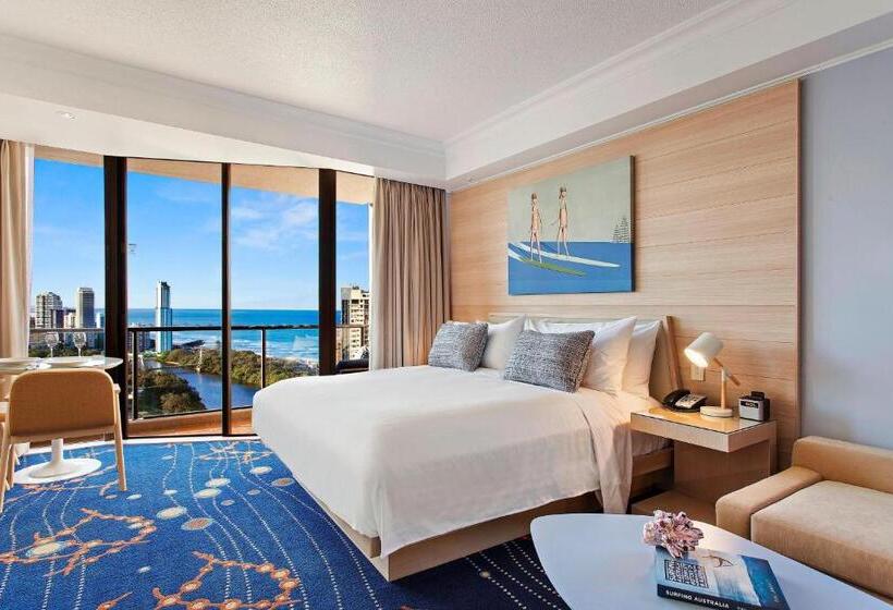 스탠다드 룸 킹사이즈 침대, Marriott Vacation Club At Surfers Paradise