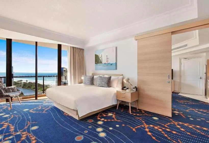キングサイズベッドのデラックススイート, Marriott Vacation Club At Surfers Paradise
