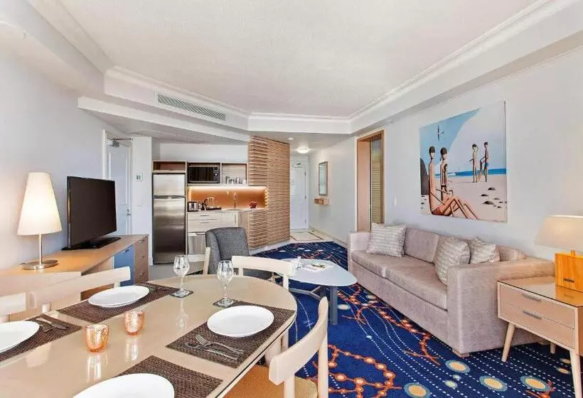 キングサイズベッドのデラックススイート, Marriott Vacation Club At Surfers Paradise