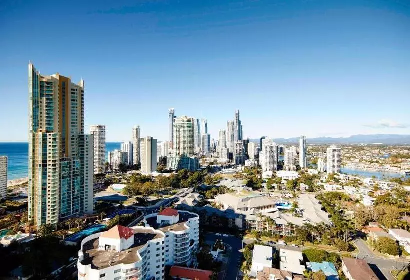 キングサイズベッドのデラックススイート, Marriott Vacation Club At Surfers Paradise