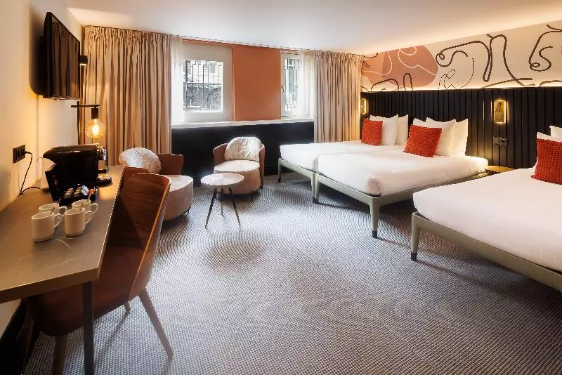 اتاق استاندارد چهار تخته, Huygens Place Amsterdam