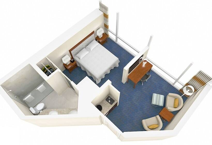 جناح جونيور, Sheraton Vancouver Wall Centre