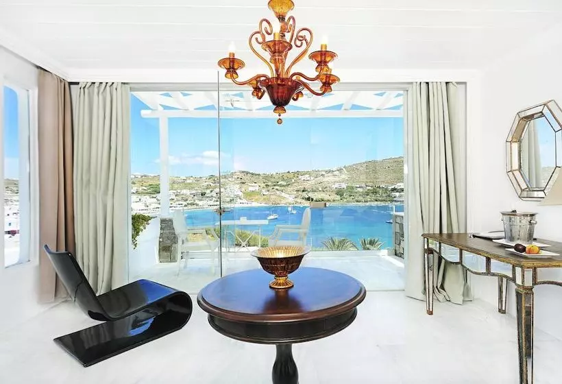Deluxe Suite Sea View, Kivotos Mykonos