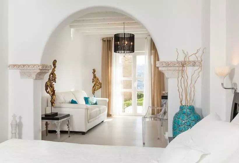 Deluxe Suite Sea View, Kivotos Mykonos