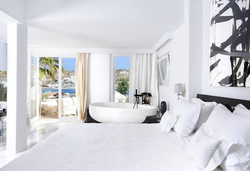 Люкс Deluxe Вид на Море, Kivotos Mykonos