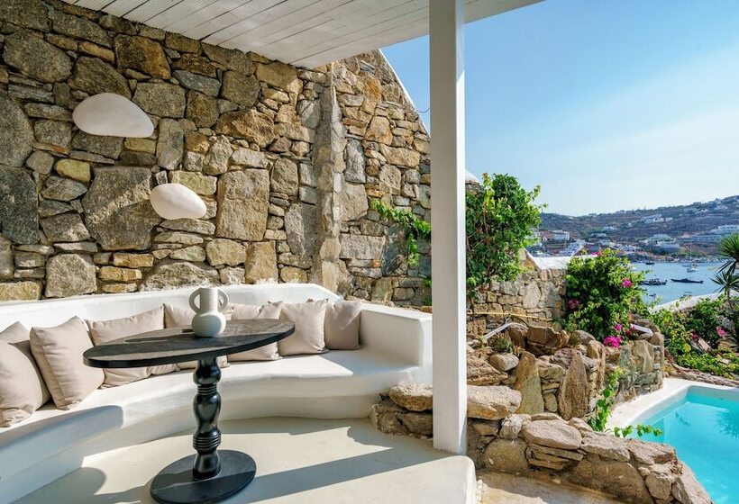 Люкс с Бассейном, Kivotos Mykonos
