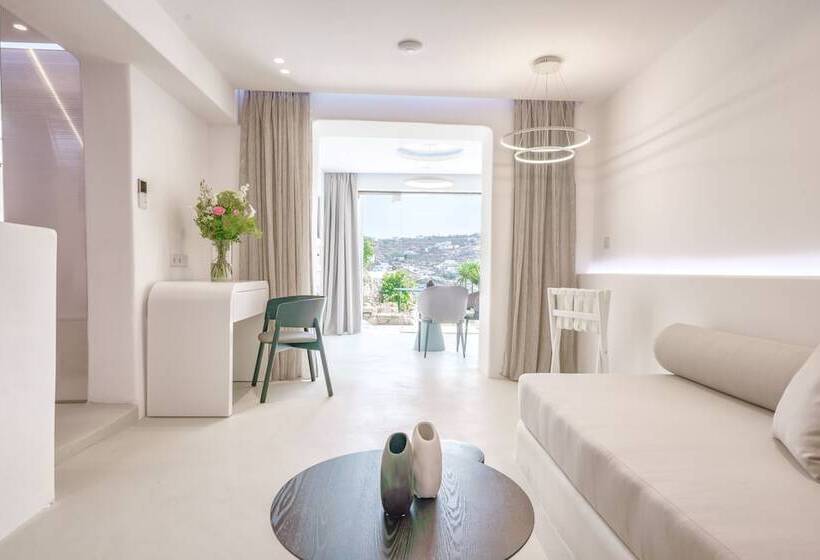 Люкс с Бассейном, Kivotos Mykonos