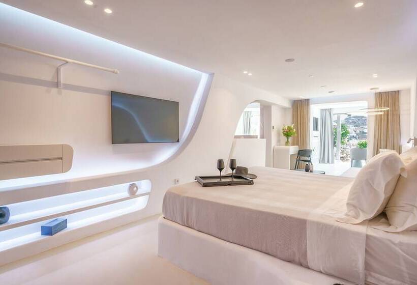 Люкс с Бассейном, Kivotos Mykonos