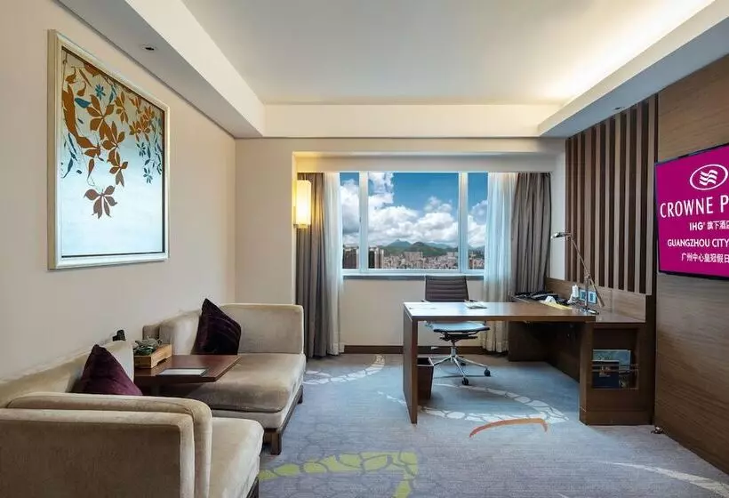 シティビュージュニアスイート, Crowne Plaza Guangzhou City Centre, An Ihg Hotel   Free Shuttle Between Hotel And Exhibition Center