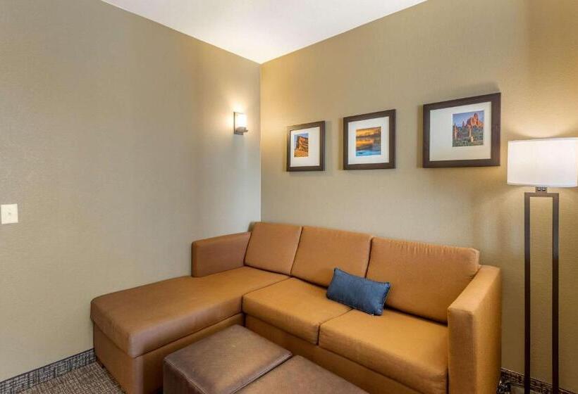 キングサイズベッドのスイートルーム, Comfort Suites Near Denver Downtown