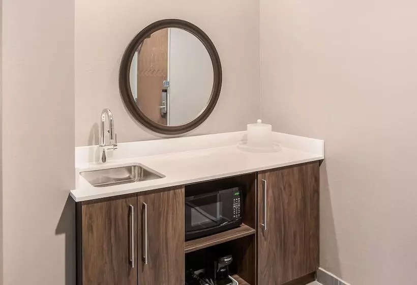 ダブルベッドのスタンダードスタジオ, Hampton Inn & Suites Houghton
