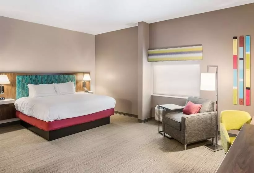 ダブルベッドのスタンダードスタジオ, Hampton Inn & Suites Houghton