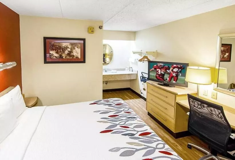 キングサイズベッドのスタンダードルーム, Red Roof Inn North Charleston Coliseum