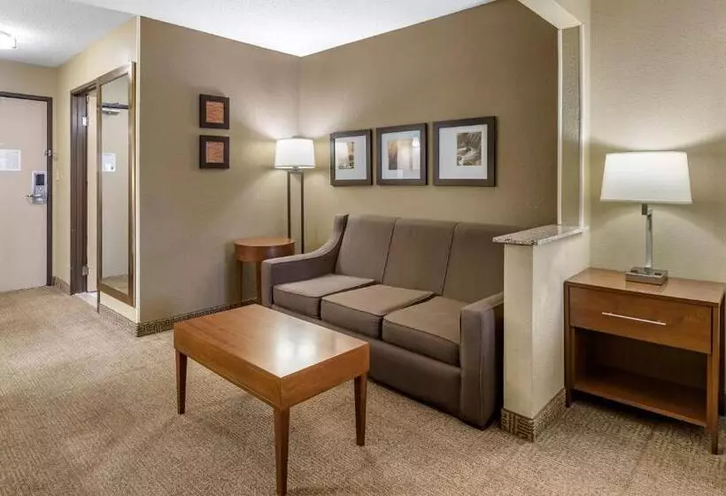 キングサイズベッドのスイートルーム, Comfort Inn Moline  Quad Cities