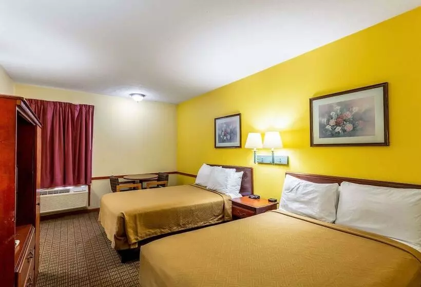 ２ダブルベッドのスタンダードルーム, Econo Lodge