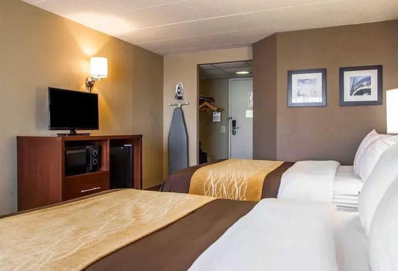２ダブルベッドのスタンダードルーム, Quality Inn & Suites Orland Park   Chicago
