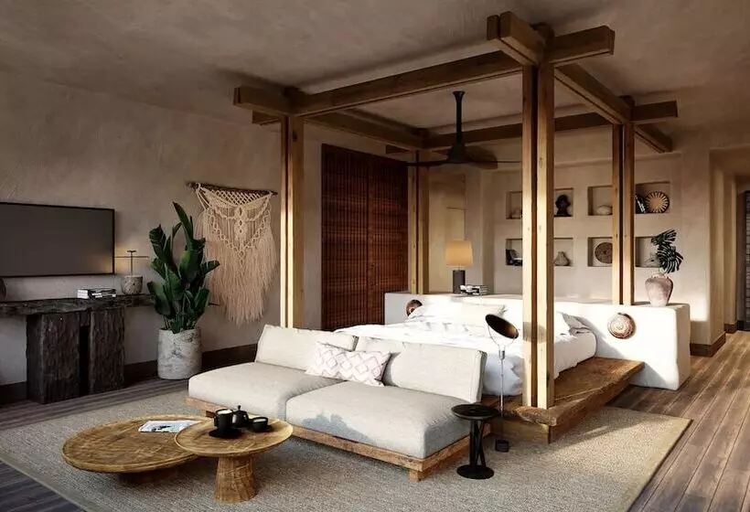 اتاق استاندارد با تخت دوبل و چشمانداز دریا, 1 Hotel Hanalei Bay