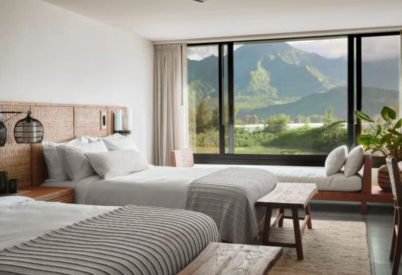 غرفه قياسيه سريرين مزدوجين, 1 Hotel Hanalei Bay