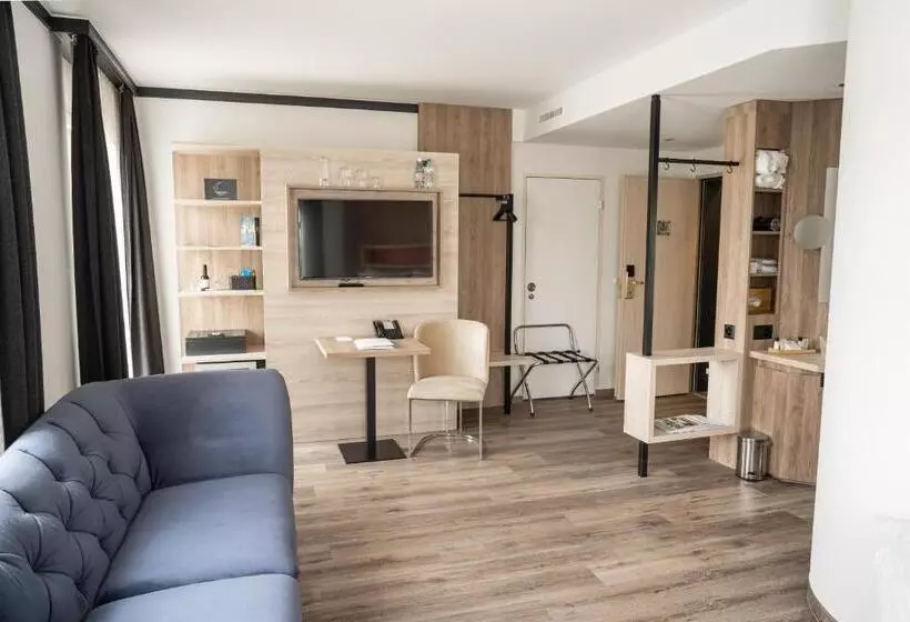 Deluxe-huone, Boutique Hotel Thessoni Classic Zürich