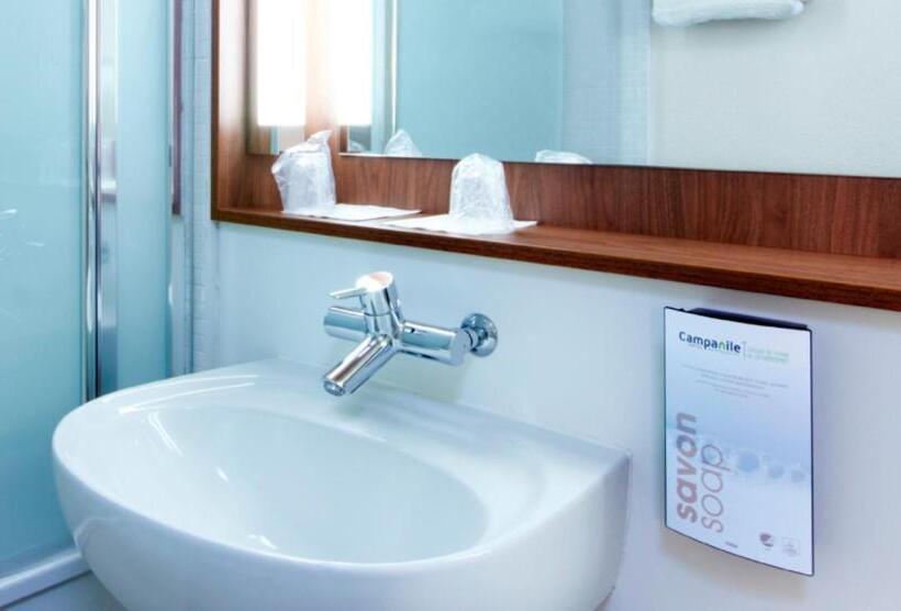 标准间带双人床, Campanile Valenciennes   Petite Forêt