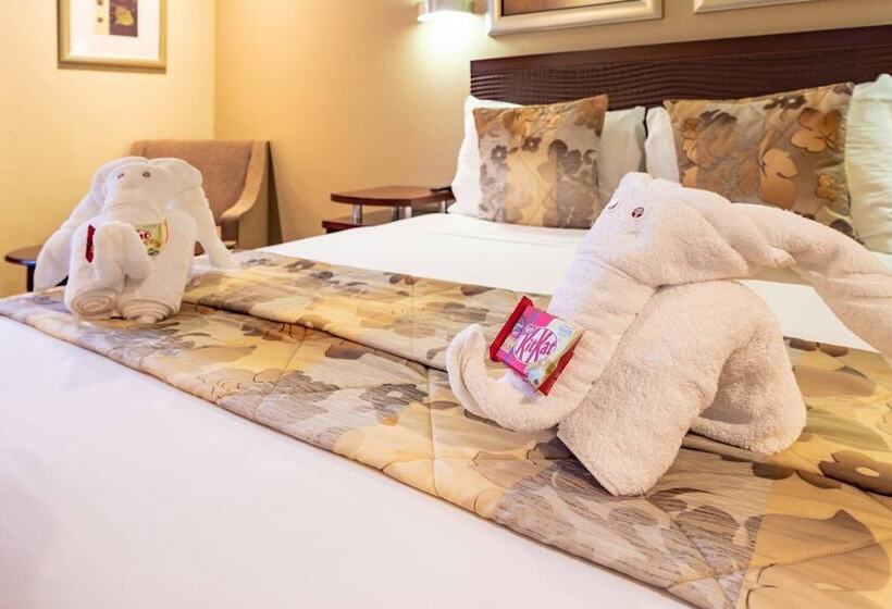 Quarto standard, City Lodge Hotel Johannesburg Airport, Barbara Road