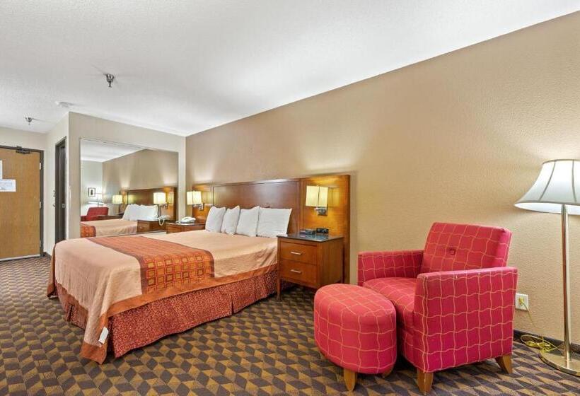 キングサイズベッドのスタンダードルーム, Geneva Motel Inn