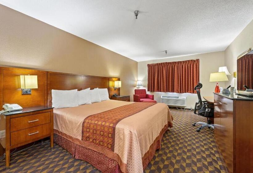 身障者適用キングサイズベッドルーム, Geneva Motel Inn