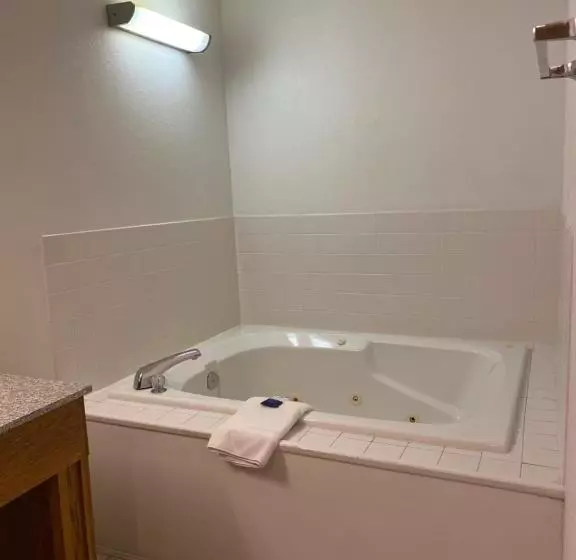 キングサイズベッドのスイートルーム, Americas Best Value Inn Champaign