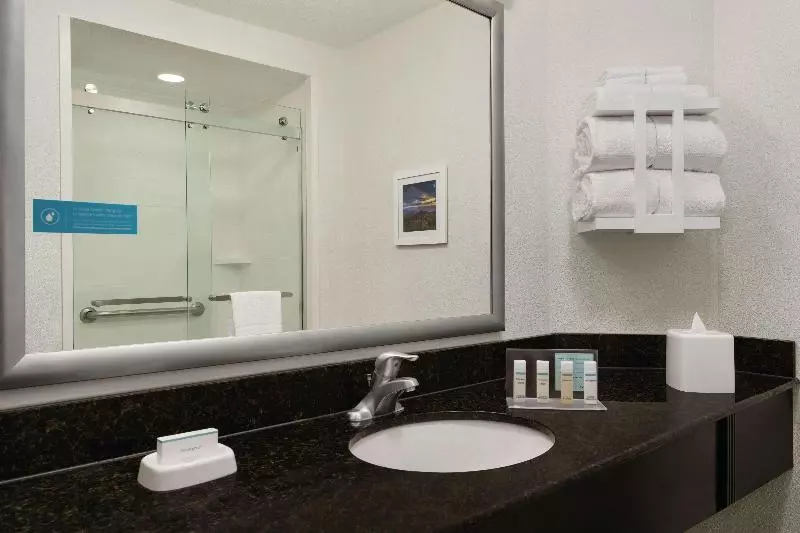 キングサイズベッドのデラックスルーム, Hampton Inn Atlanta Stone Mountain
