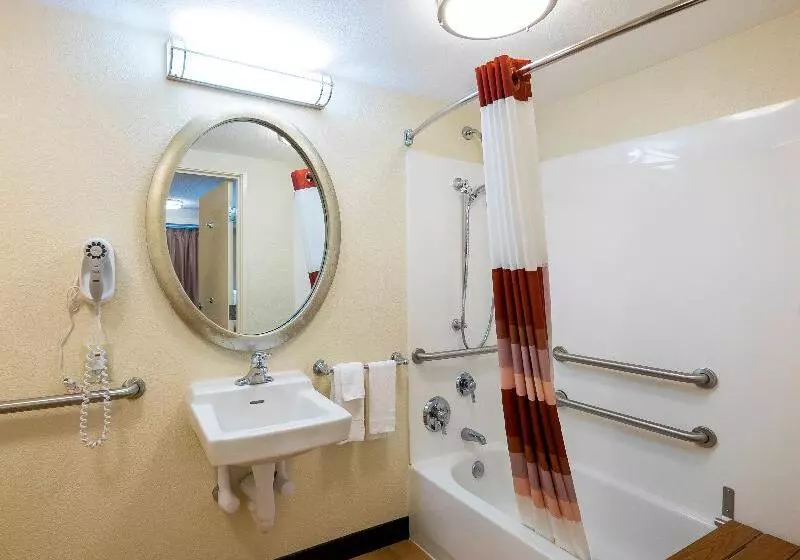 キングサイズベッドのデラックスルーム, Red Roof Inn Plus+ Mt Pleasant   Patriots Point