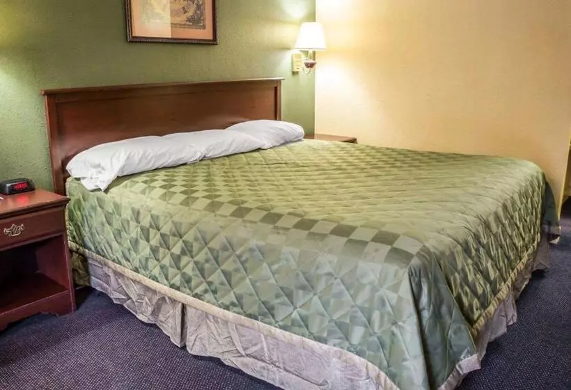 キングサイズベッドのスタンダードルーム, Rodeway Inn & Suites Plymouth Hwy 64