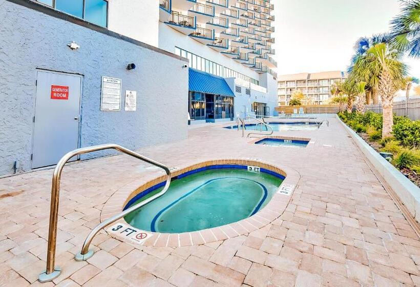 آپارتمان 1 خوابه با چشمانداز استخر, Blue Water Resort 1103