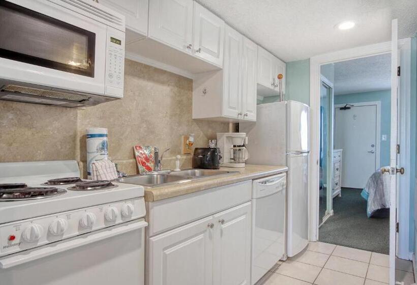 آپارتمان 1 خوابه با چشمانداز استخر, Blue Water Resort 1103