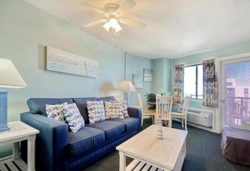 آپارتمان 1 خوابه با چشمانداز استخر, Blue Water Resort 1103