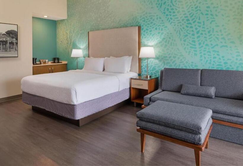 이그제큐티브 룸 킹사이즈 침대, Courtyard By Marriott San Diego Del Mar/solana Beach