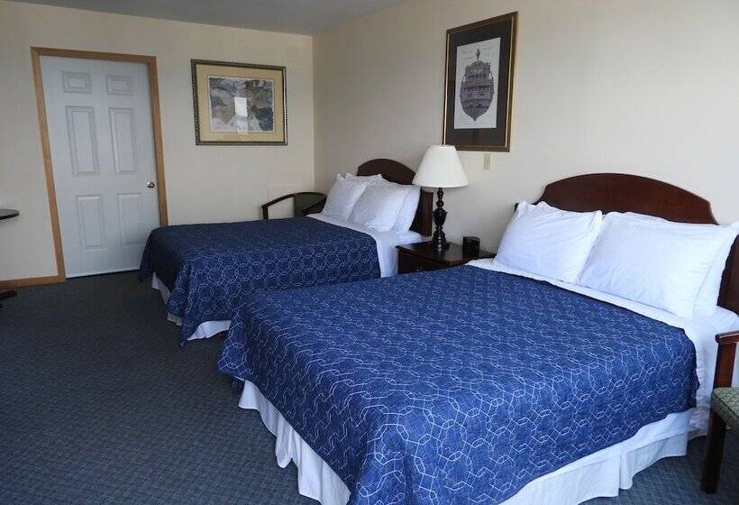 غرفه قياسيه سريرين مزدوجين, Admiral Digby Inn Restaurant And Cottages