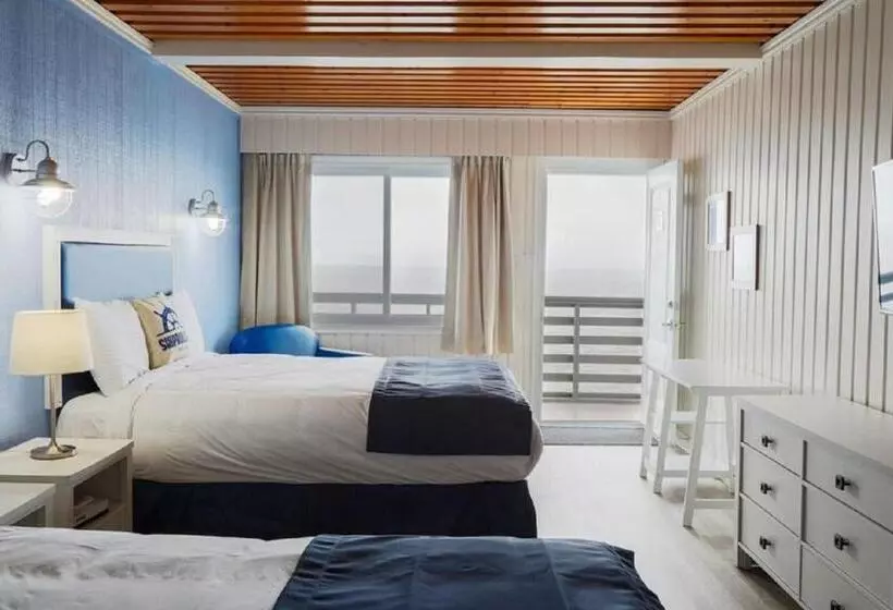 オーシャンビューデラックスルームバルコニー付き, Motel La Marina