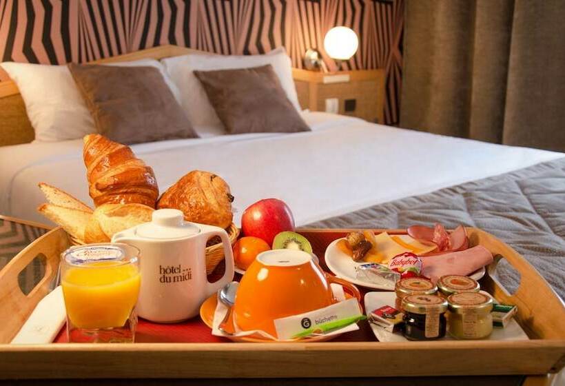 Номер Комфорт, Logis Hôtel Du Midi   Saint Etienne Sud