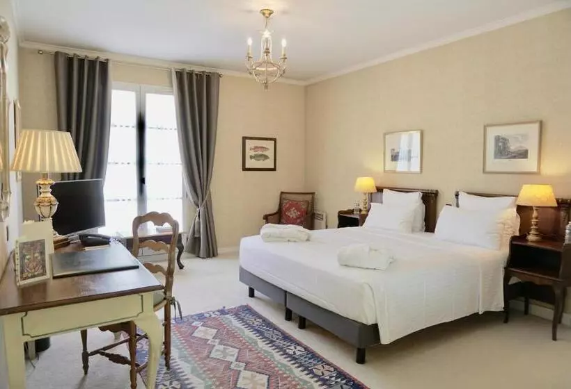 テラス付きスタンダードルーム, Le Manoir De Gressy