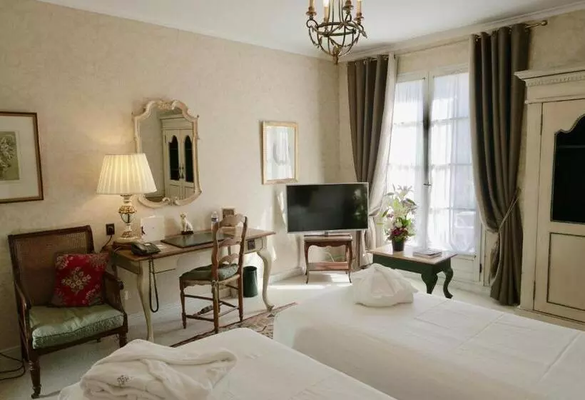 テラス付きスタンダードルーム, Le Manoir De Gressy