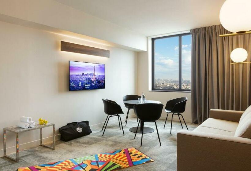 景色の見える一ベッドルームアパートメント, Pullman Paris Montparnasse