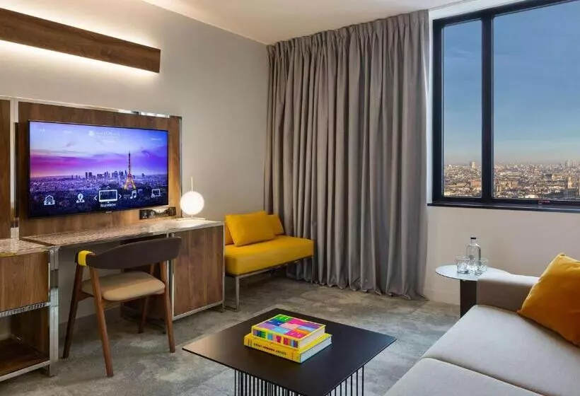 Deluxe Suite met Kingsize Bed, Pullman Paris Montparnasse
