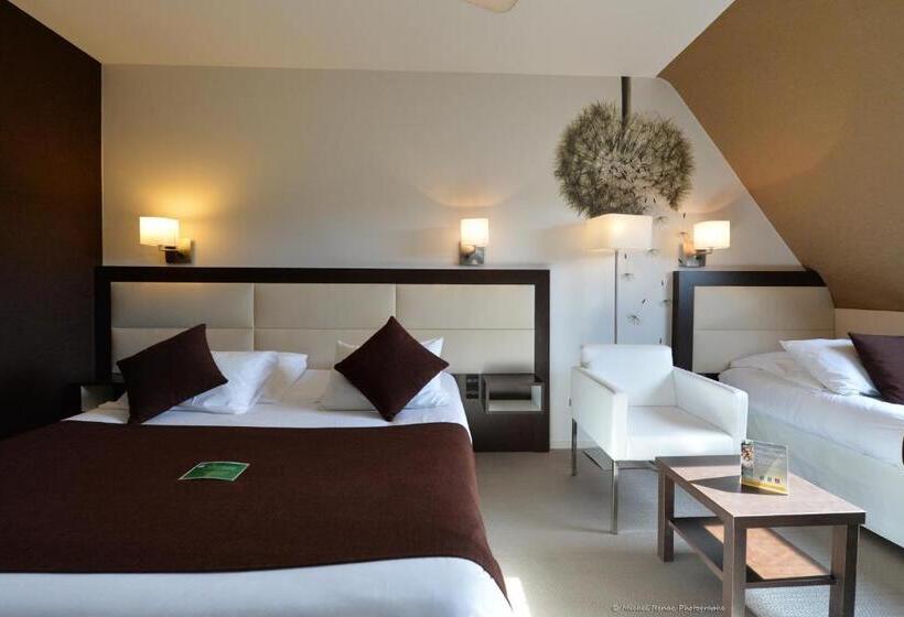 اتاق استاندارد سه نفره, Quality Hotel La Marebaudière Vannes Centre
