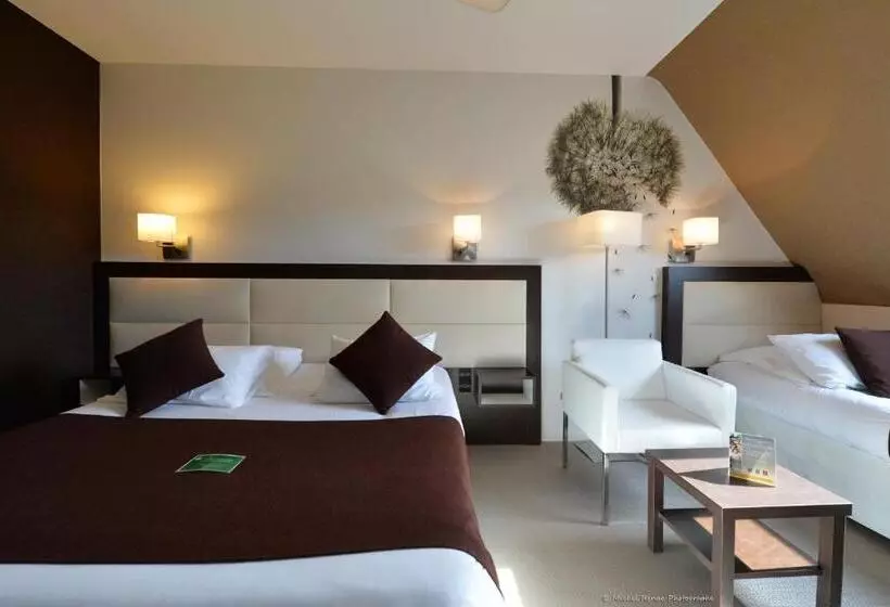 Standard Kolmen Hengen Huone, Quality Hotel La Marebaudière Vannes Centre
