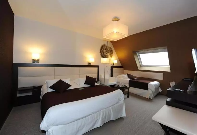 Standard Kolmen Hengen Huone, Quality Hotel La Marebaudière Vannes Centre